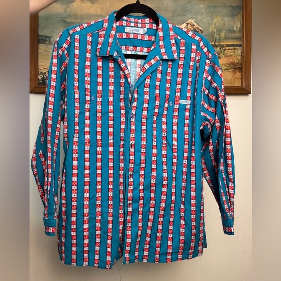 vintage Spirit flannel western country- fits like a small - Picture 4 of 4